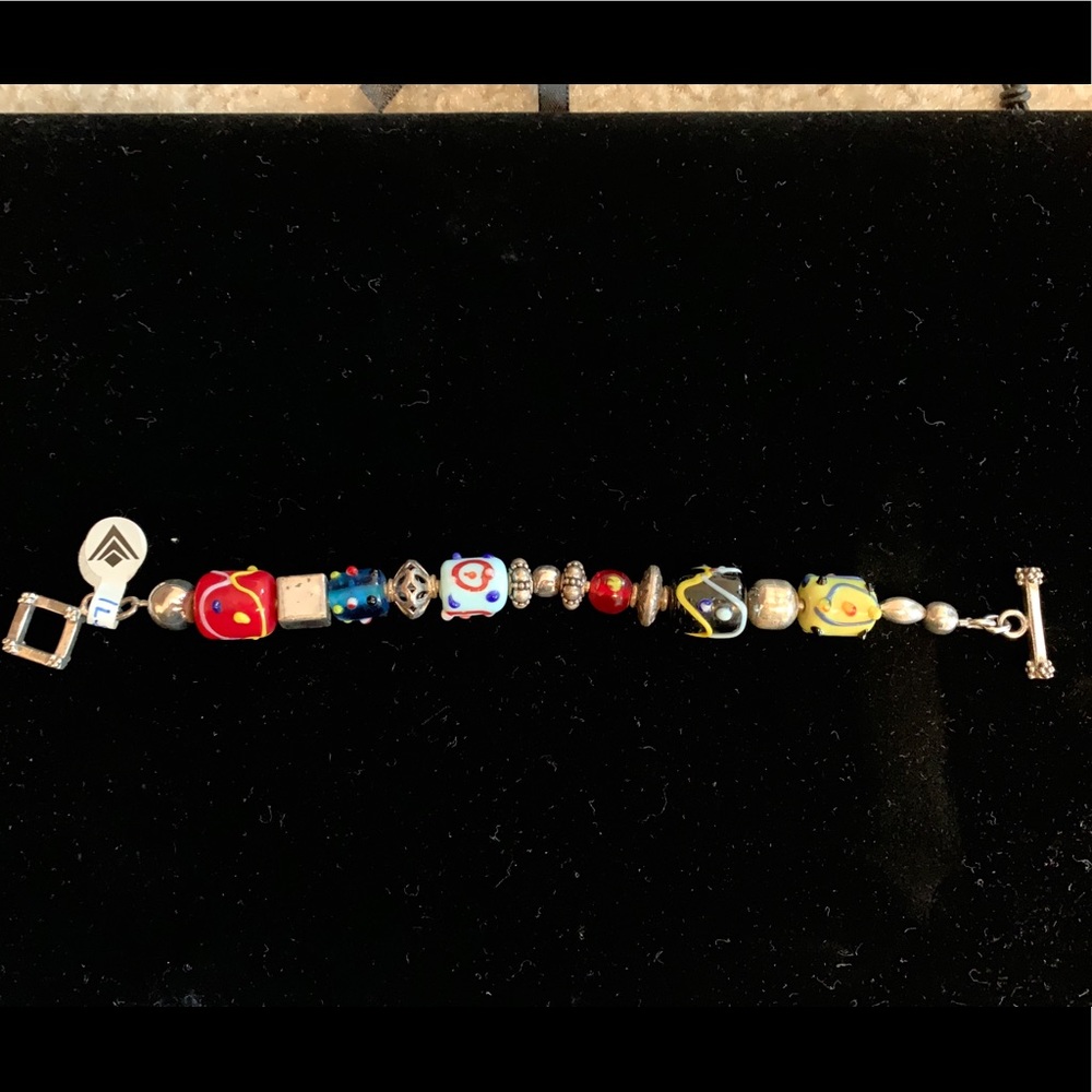 SILPADA- 925 Glass Bead Bracelet B0871